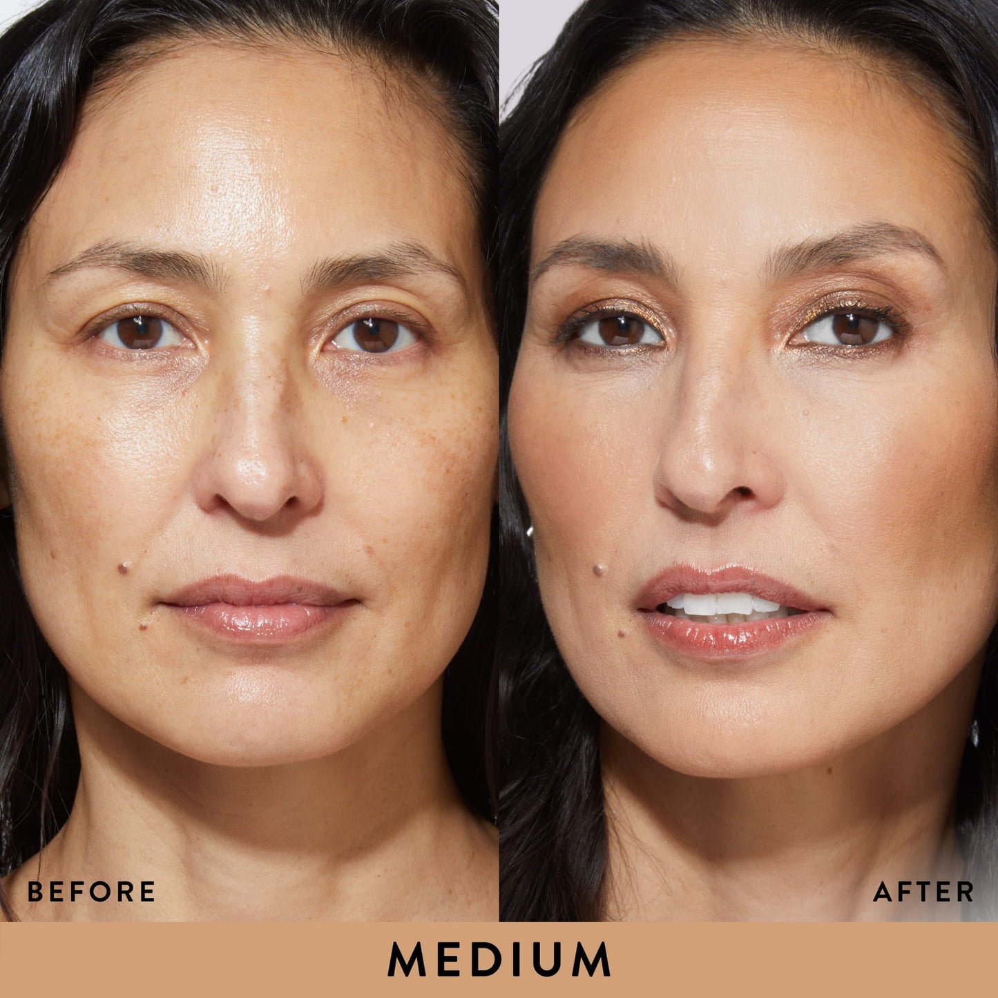LAURA GELLER NEW YORK Double Take Baked Bronzer for Mature Skin, Medium | Matte Bronzing Powder for Natural-Looking Warmth & Soft Contour, Buildable