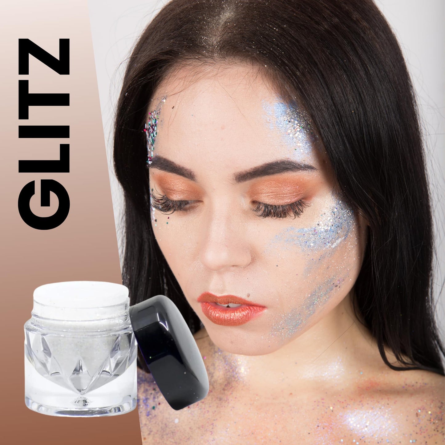 Poise Makeup Body and Facial Glitter | Extra-fine Cosmetic-Grade Glitters to Add Texture, Glam and Glitz, Safe for Face Eyes Lips and Hair