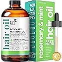 artnaturals Rosemary Mint Hair 4.0oz - Invigorating Nourishing Treatment for Hair & Scalp, Targeting Dryness, Damaged Hair, Split Ends for Healthy