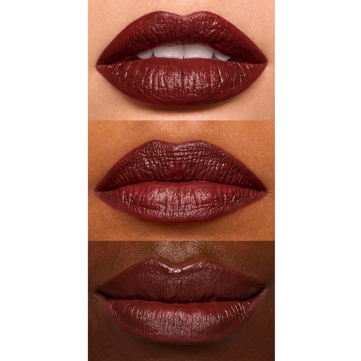 e.l.f. O Face Satin Lipstick, Richly Pigmented, Nourishing & Long-Lasting Creamy Lipstick, Infused With Jojoba, Vegan & Cruelty-Free, After Dark