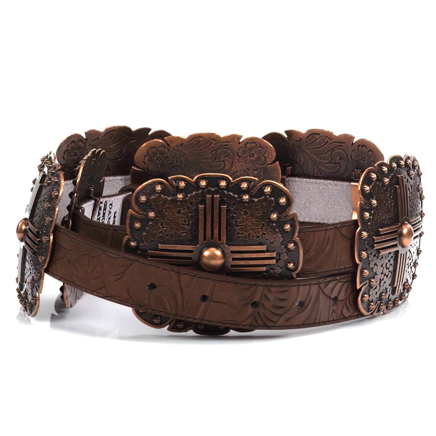 Angel Ranch 1" Brown Ladies' Fashion Belt
