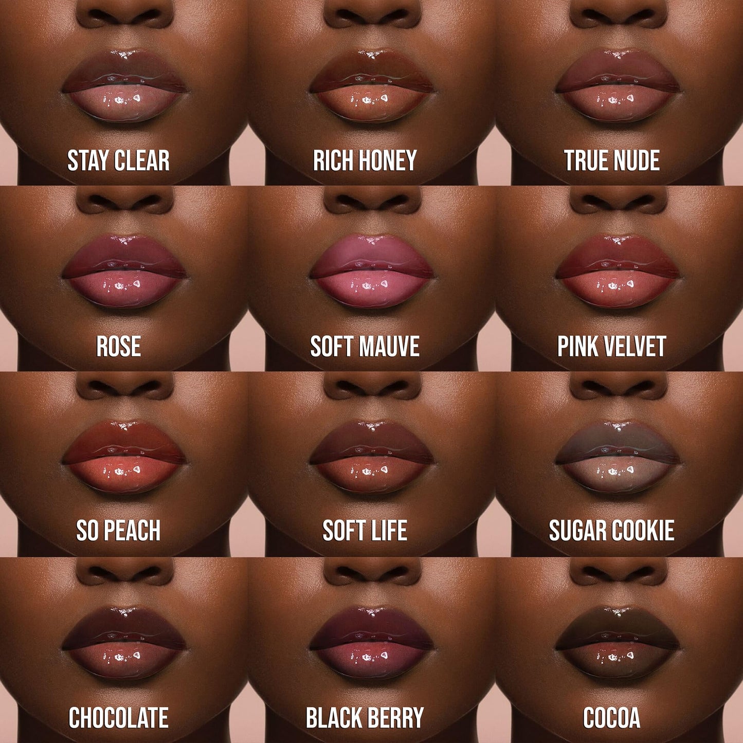 Juvia's Place Volumizing Gloss Stick - Black Berry - Shiny Luscious Lips with Nourshing Hydration, Plumping, Lip Plumper, Plumping Lip Balm, Hydrating