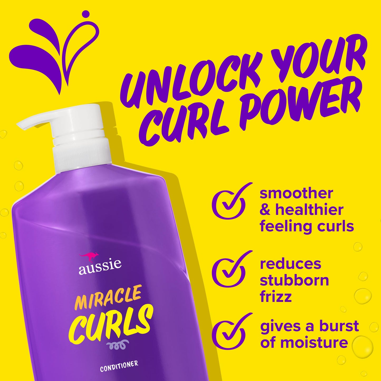 Aussie Miracle Curls Conditioner with Coconut Oil, Paraben Free, 26.2 oz Beauty and Personal Care Aussie