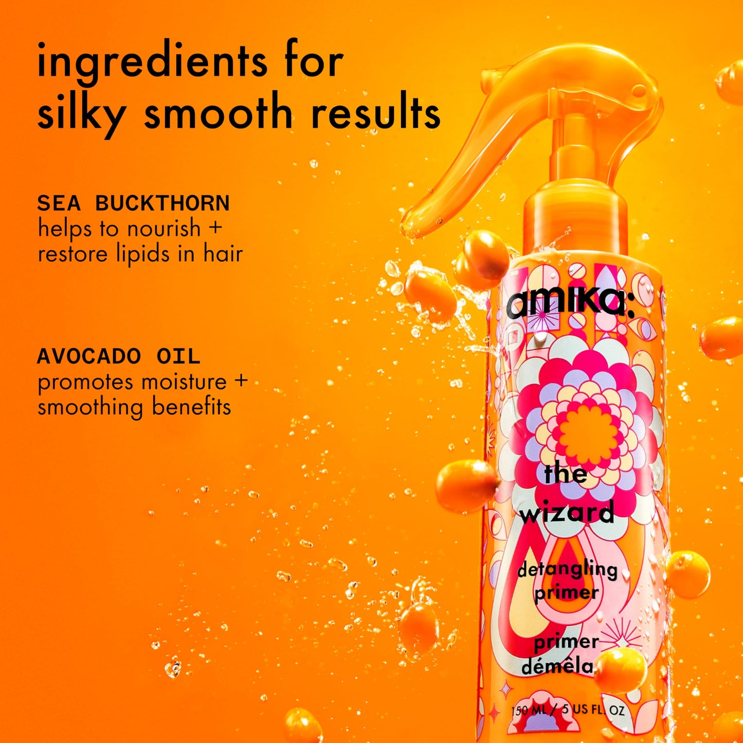 amika the wizard detangling primer, 118ml Beauty and Personal Care Amika