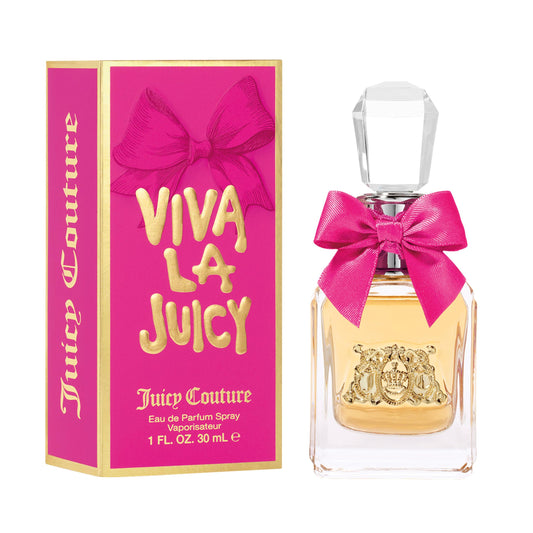 Juicy Couture Viva La Juicy Eau De Parfum, Women's Perfume with Notes of Mandarin, Gardenia & Caramel, Floral & Sweet, EDP Spray, 1.0 fl oz