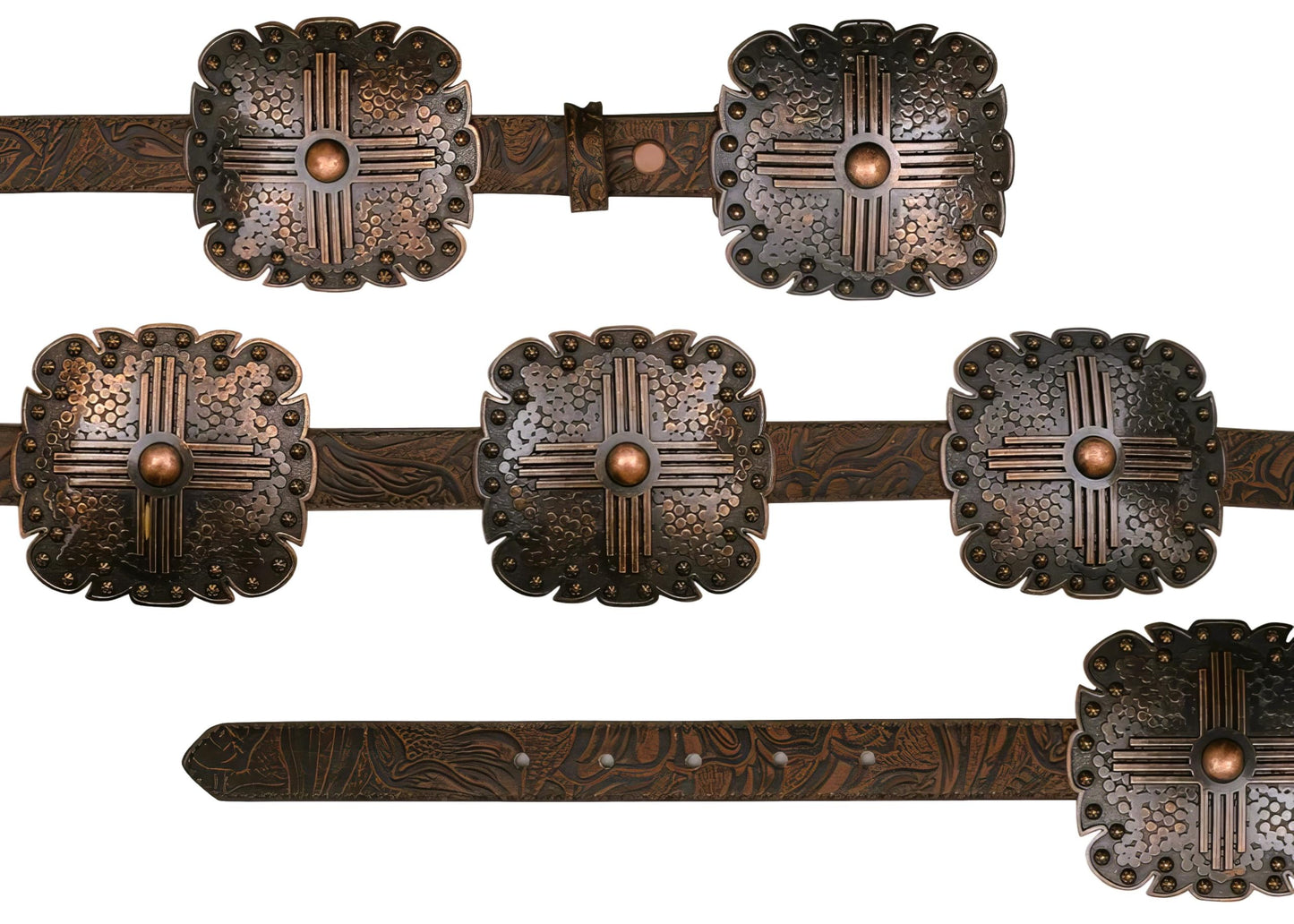 Angel Ranch 1" Brown Ladies' Fashion Belt