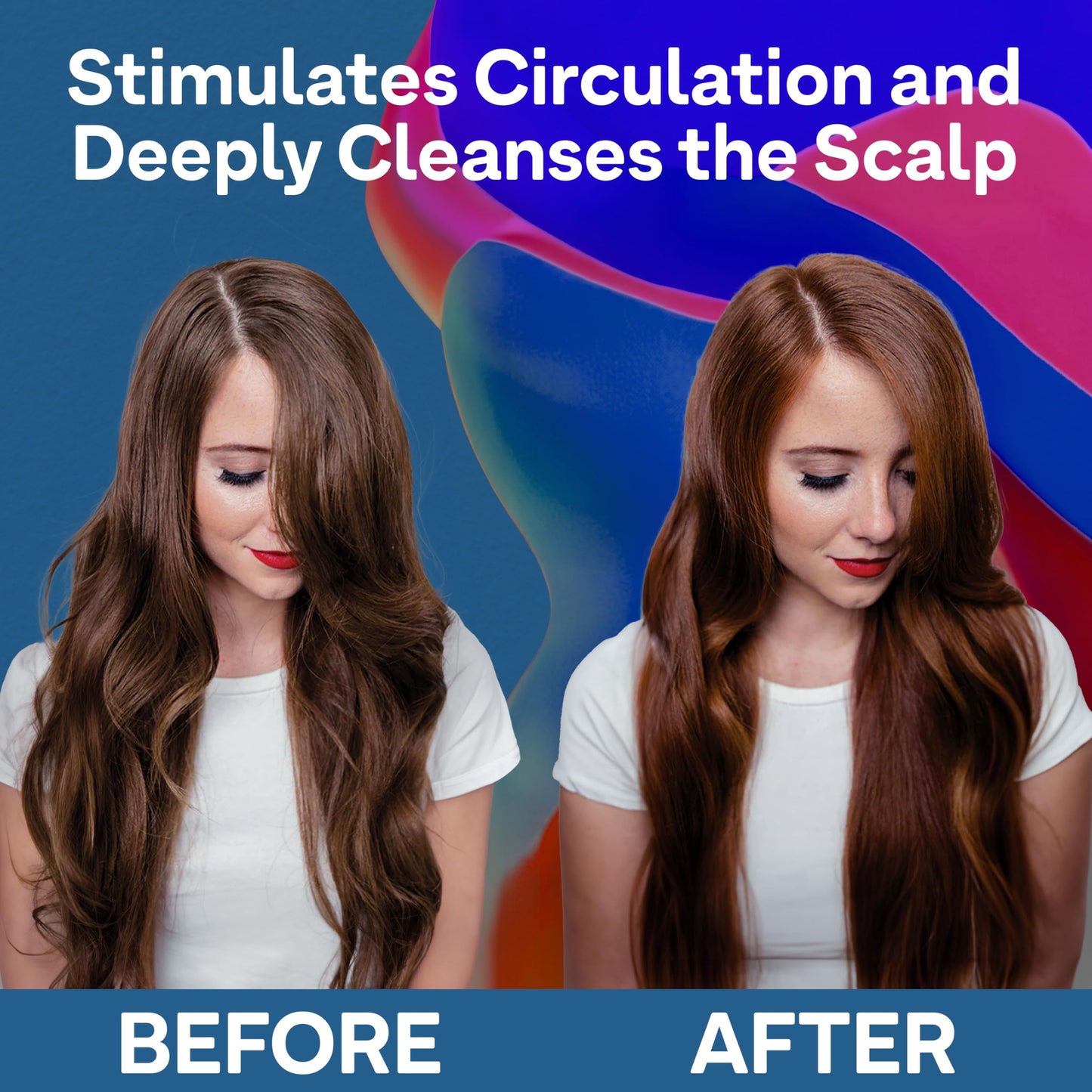 Colorproof Scalp Cleansing Brush for Optimal Hair Health - Scalp Scrubber for Deep Cleansing - Removes Buildup & Impurities, Promotes Shinier
