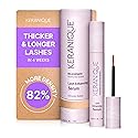 Keranique Lash Growth Serum - Eyelash Enhancer for Women with Thin & Brittle Lashes - Intense Boost for Long, Natural Eyelashes
