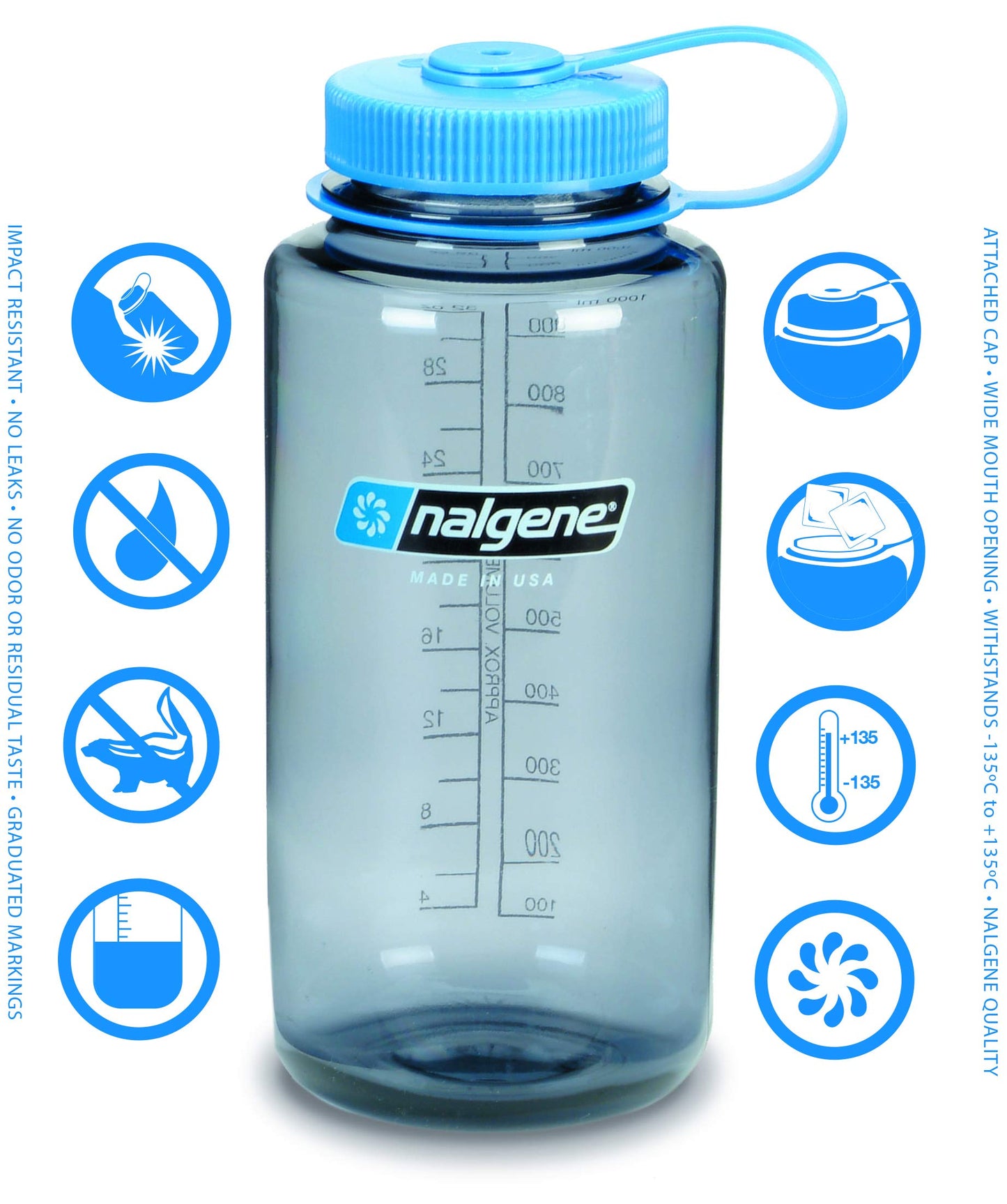 Nalgene Plastic Drop Bottle 2 oz.