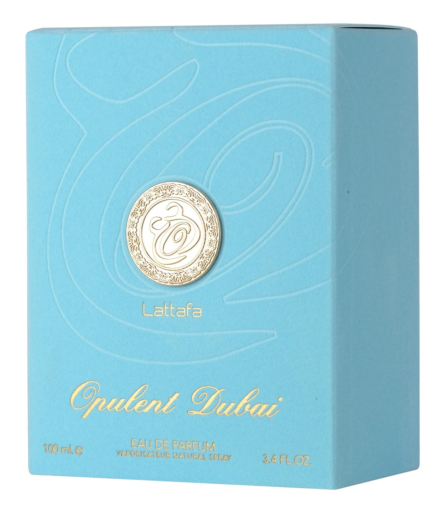 Lattafa Opulent Dubai - Citrus, Fruity, Floral, Woody - Eau de Parfum Long-Lasting Fragrance for Unisex, 3.4 Ounce / 100 ml Beauty and Personal Care Lattafa