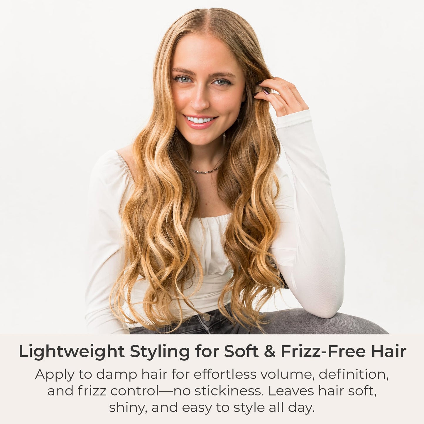 CIBU Styling Foam - Hair Styling Agent, Forming Foam, 9 Fl Oz, Frizz Control, Lightweight Mousse, Nutrient Rich Rice Soy Protein Hemp Argan Seed Oils