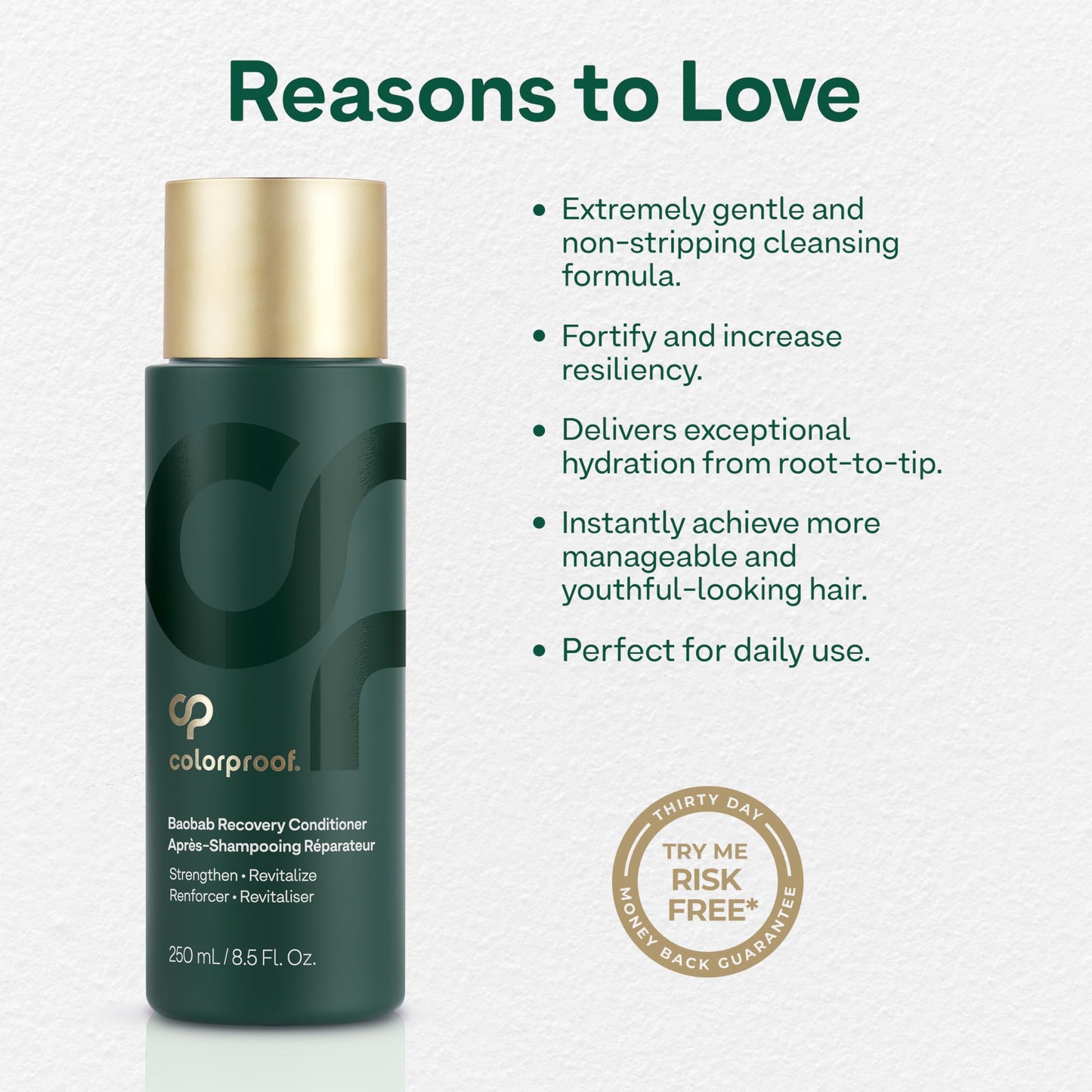 Baobab Recovery Conditioner by ColorProof for Unisex - 8.5 oz Conditioner