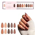 KIARA SKY PROFESSIONAL NAILS XPRESS PRO 100% ACRYLIC PRESS ON NAILS (Cocoa Rush) Beauty & Personal Care KIARA SKY