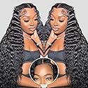 Wear and Go Glueless Wigs Human Hair Pre Plucked Pre Cut 200% Dentisy Loose Deep Wave 5x5 HD Closure Wigs Human Hair 12A Glueless Wig Human Hair
