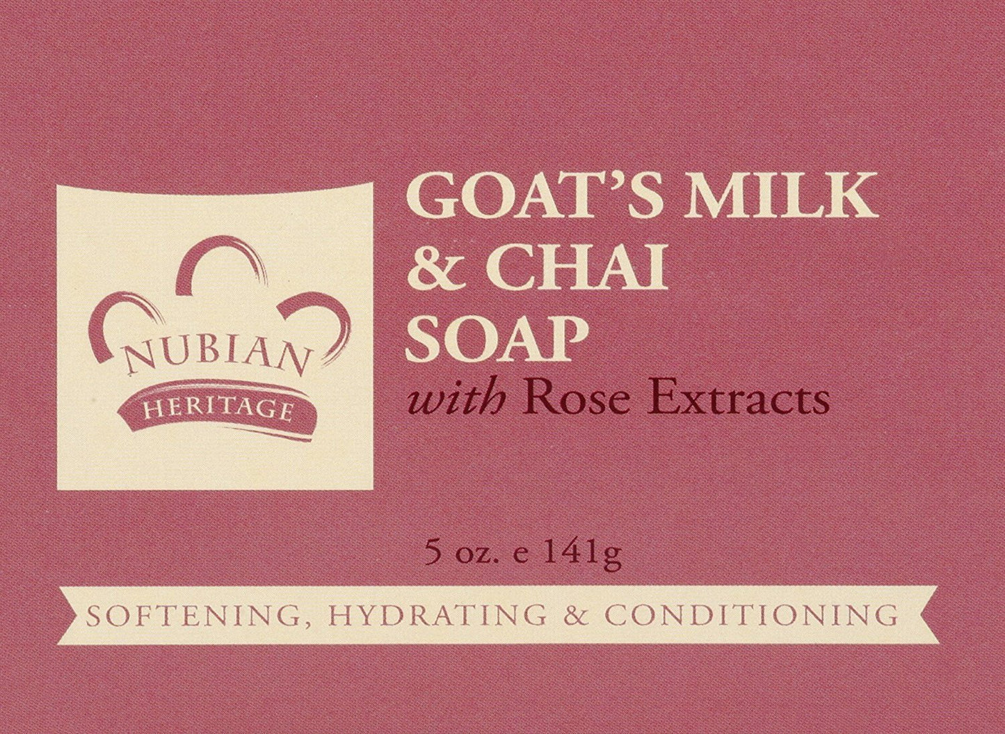 Nubian Heritage Soap Bar Goats Mlk Chai