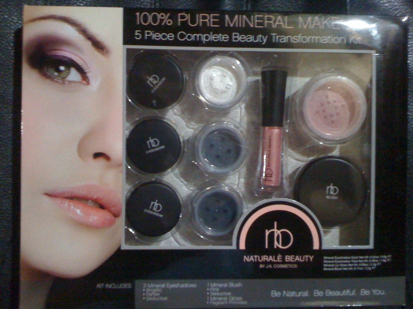 Naturale Beauty 5 Piece Beauty Transformation Kit - 100% Pure Mineral Makeup