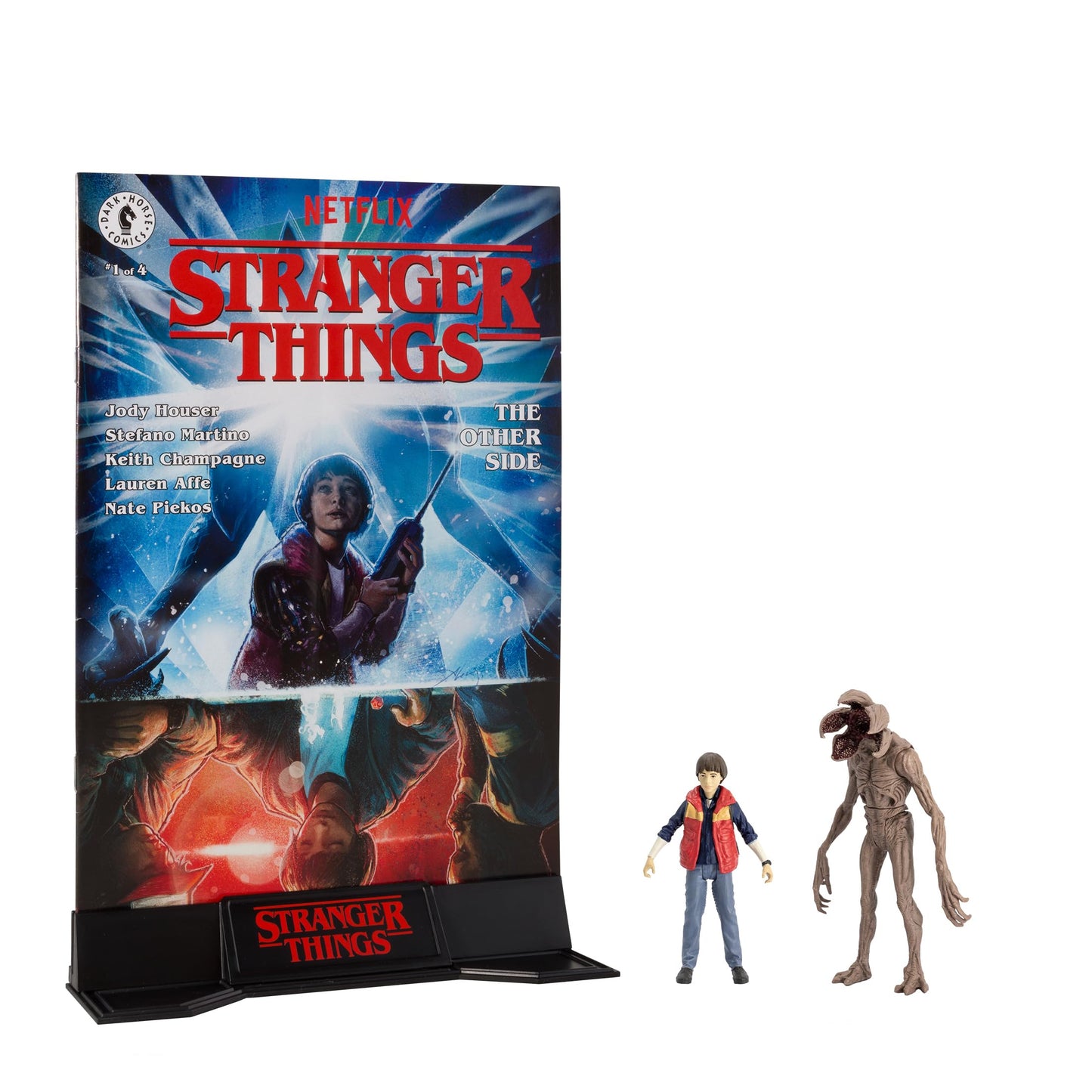 McFarlane Toys - Stranger Things Page Punchers 2pk Will Byers and Demogorgon 3in Action Figures with Comic