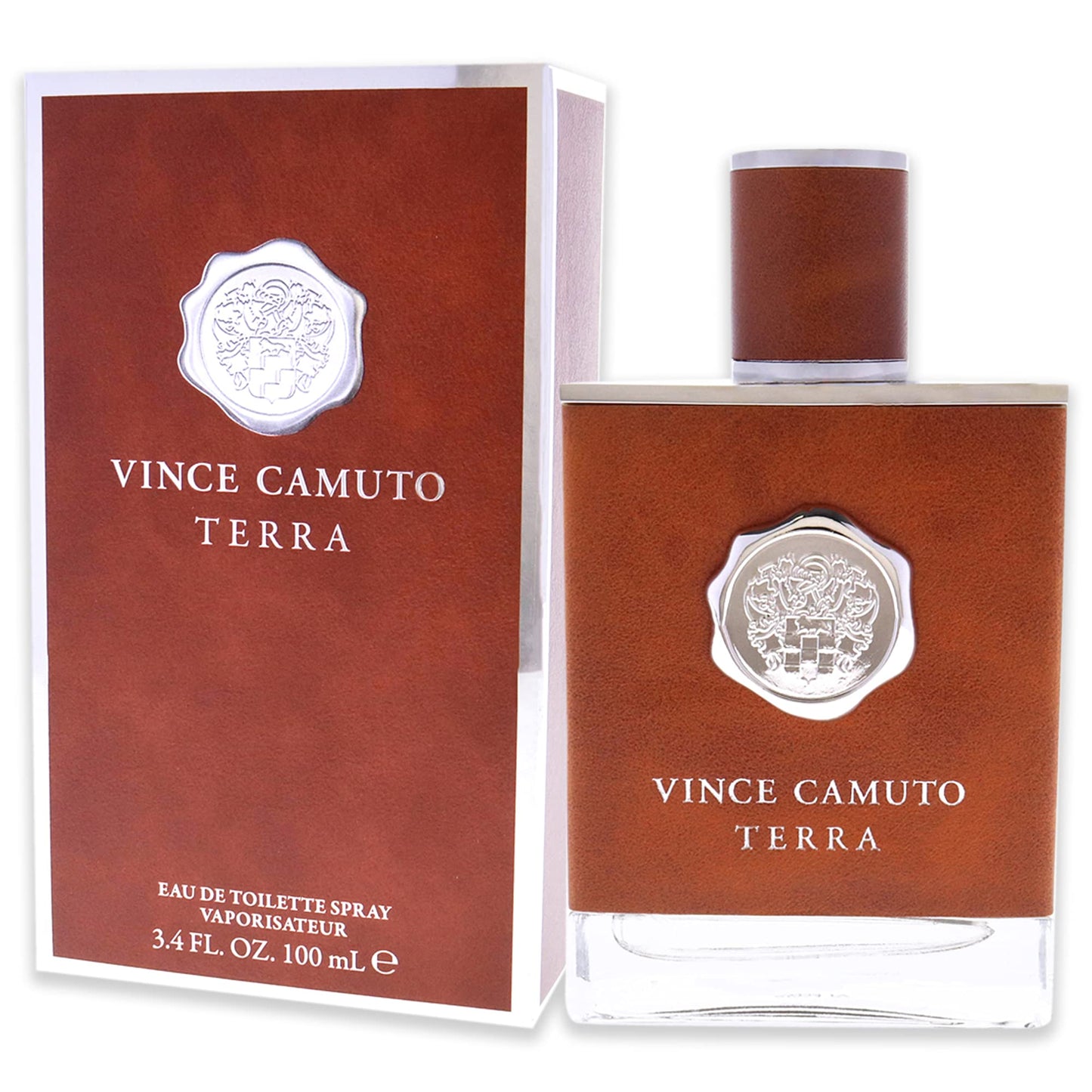 Vince Camuto Terra Eau de Toilette Spray for Men, 3.4 Fl Oz