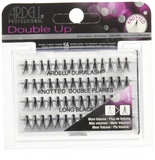 Double Up Individuals Knotted Long Black