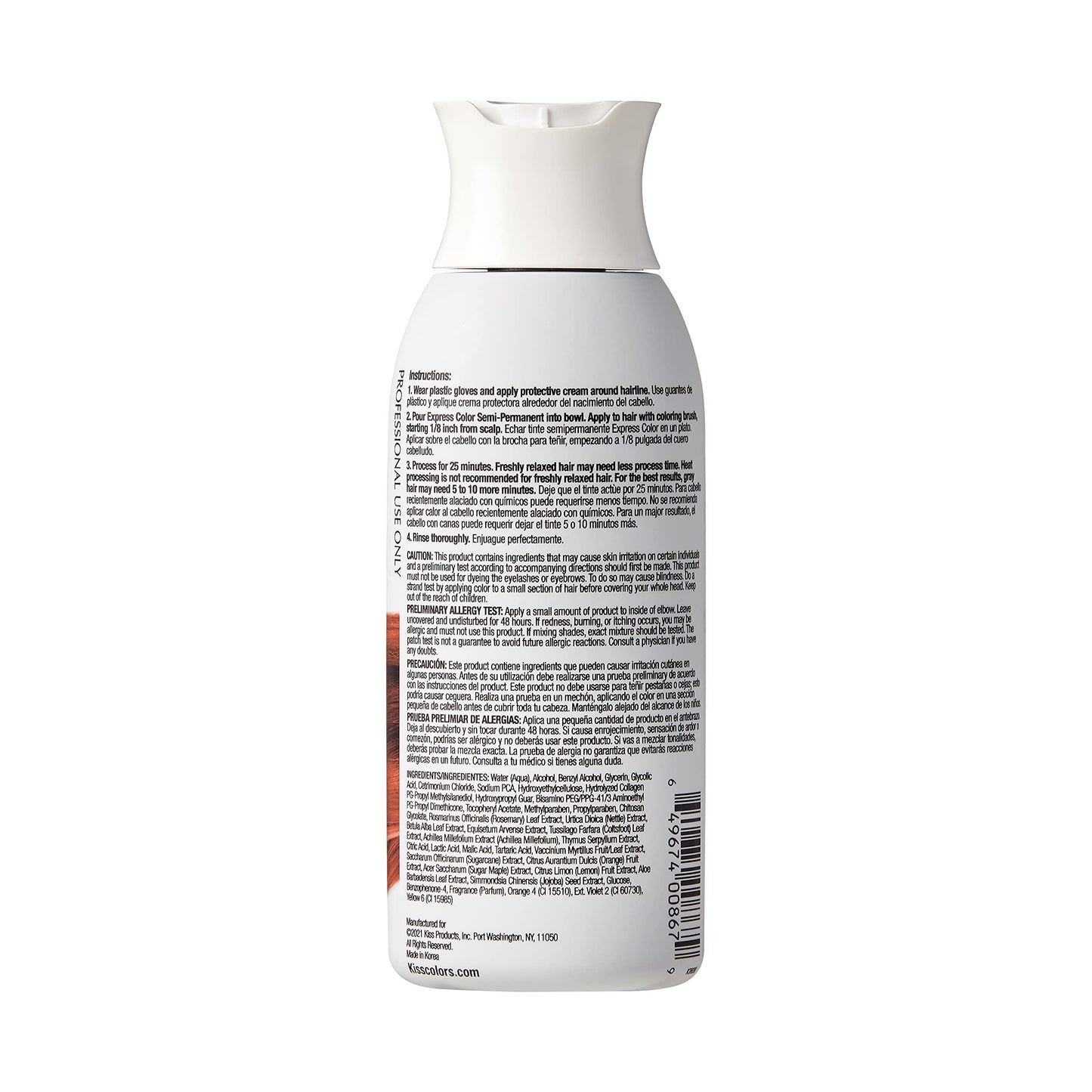 Kiss: Express Semi Permanent Hair Color - Nutmeg K38-Nutmeg