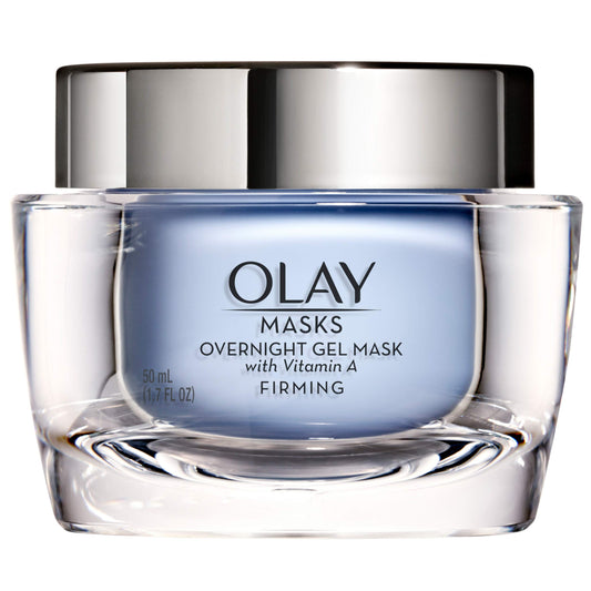 Face Mask Gel by Olay Masks, Overnight Facial Moisturizer with Vitamin A and Hyaluronic Acid for Firming Skin, 1.7 Fl Ounce Beauty & Personal Care Olay