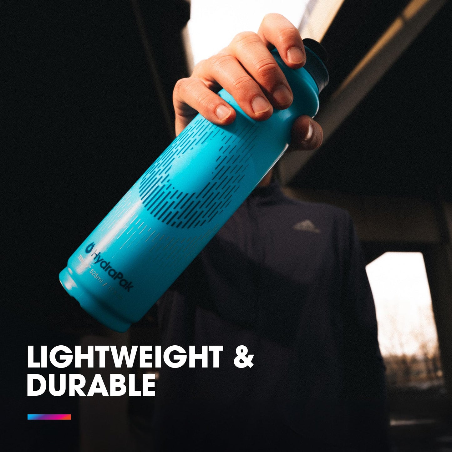 HydraPak Tempo Bottle 3-Pack - Handheld Running Water Bottle (400ml or 525ml) - Made For Runners, Marathon Training & Race Day, Perfect…