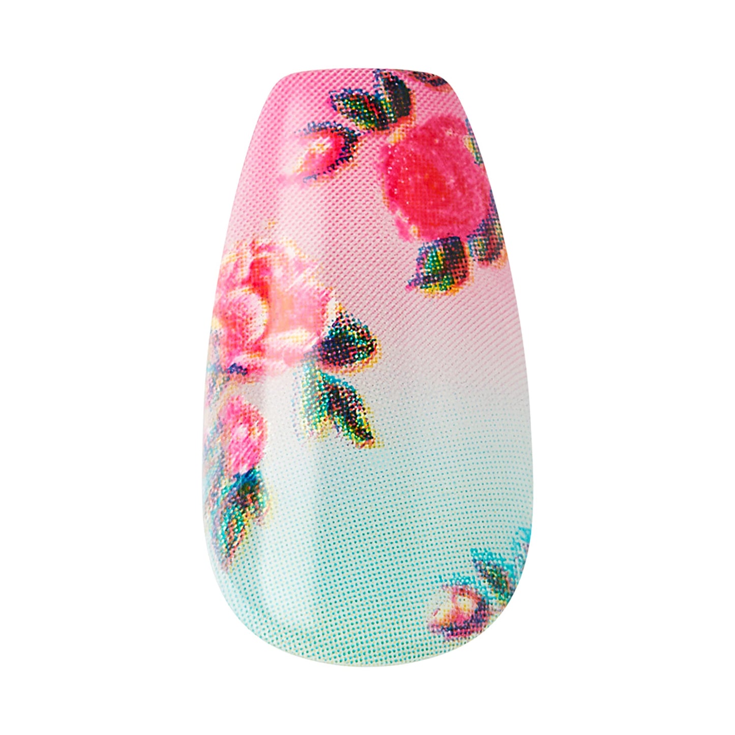 KISS LoveShackFancy x imPRESS Press-On Manicure Limited Edition, Style "Lilac Crush" Medium Coffin Purple Press-On Nails, Includes Prep Pad, Mini Nail Beauty & Personal Care imPRESS