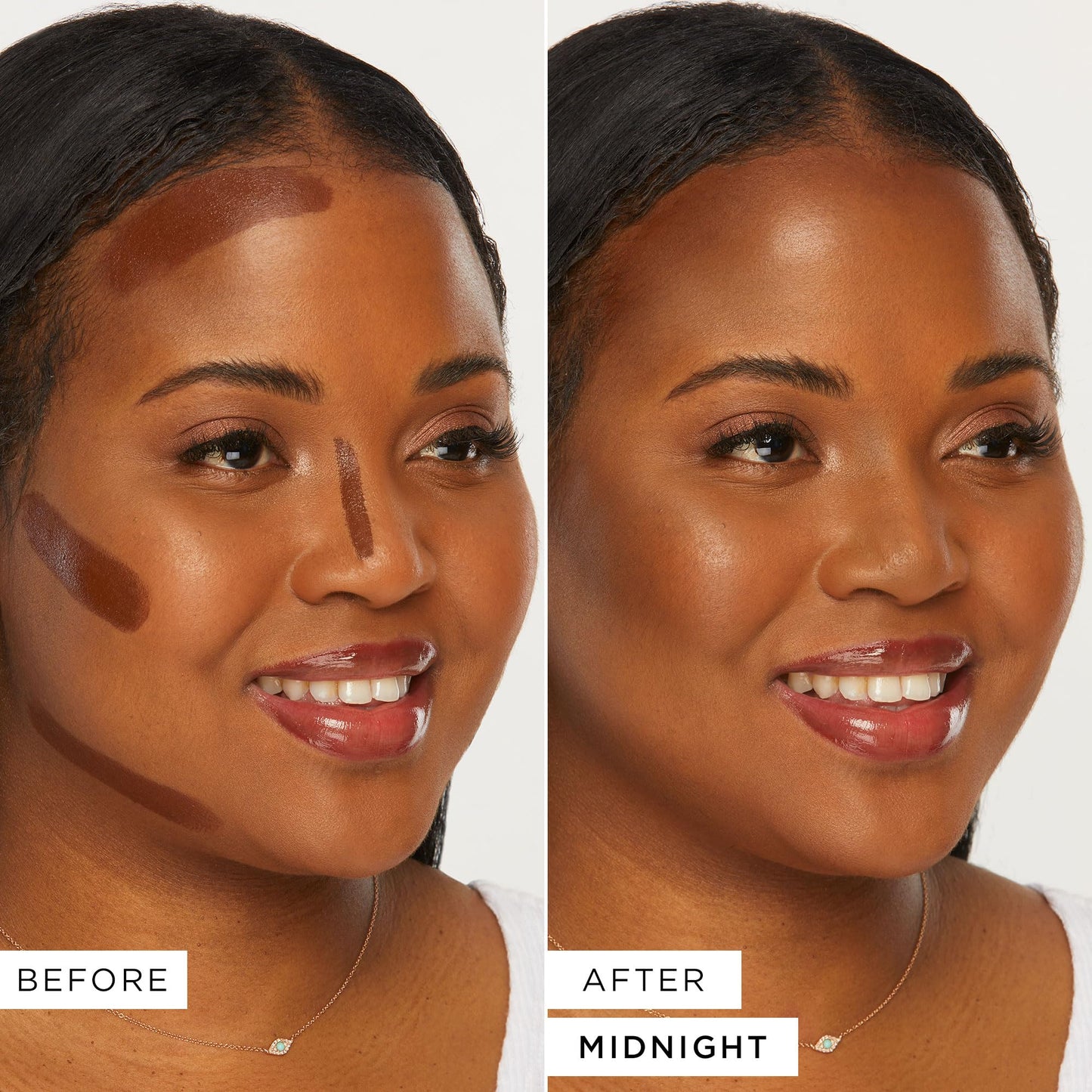 tarte maneater silk stick bronzer - Buildable Lightweight Cream Bronzer, Natural Matte Finish, Vegan & Cruelty-Free, full size, midnight
