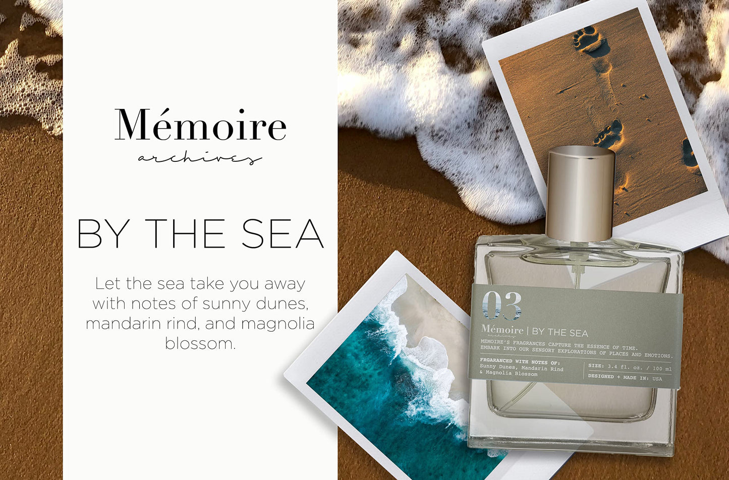 By The Sea 3.4 fl oz. Eau de Parfum by Memoire Archives