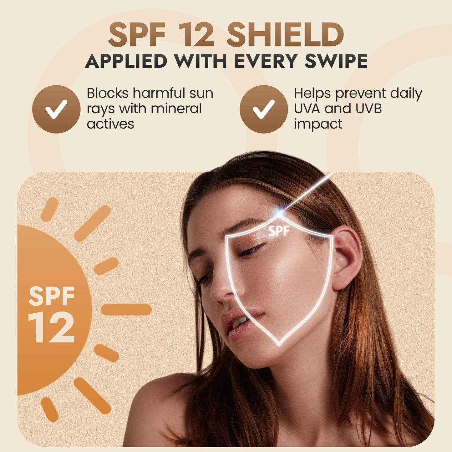 BaeBlu InstaFame Loose Powder Foundation, Create - Full Coverage Matte Natural Mineral Foundation for Sensitive & Acne-Prone Skin - Non-Nano Zinc