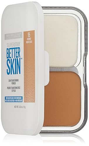 Maybelline New York Super Stay Better Skin Powder, Coconut, 0.32 oz.