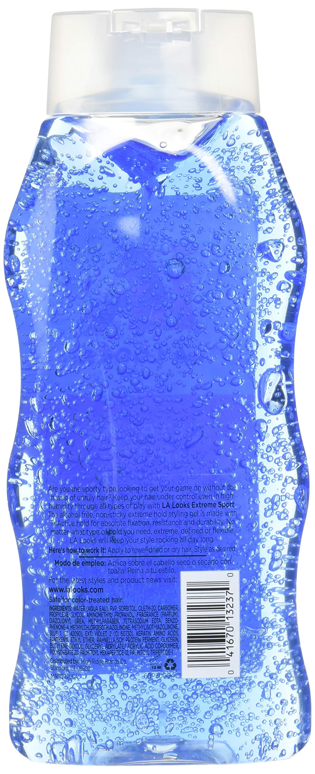 L.A. Looks Extreme Sport Ultra Hold Hair Gel, 20 Ounce (Pack of 6)