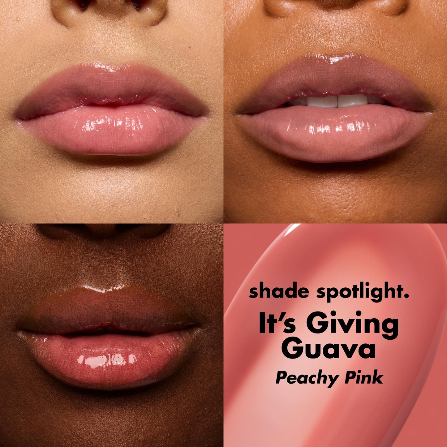 e.l.f. Glow Reviver Lip Oil, Nourishing Tinted Lip Oil For A High-shine Finish, Infused With Jojoba Oil, Vegan & Cruelty-free, It's Giving Guava