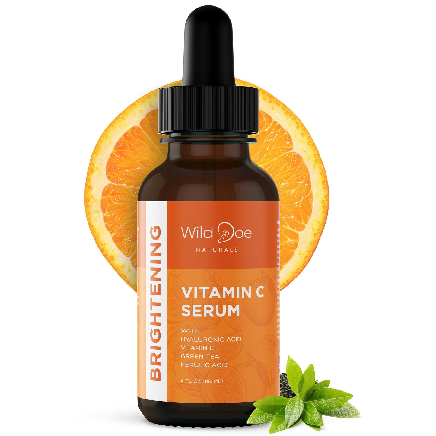 Vitamin C Serum for Face with Hyaluronic Acid - Firming Anti Aging Serum, Pore Minimizer, Acne Scars and Dark Spot Remover for Face - Vitamin C