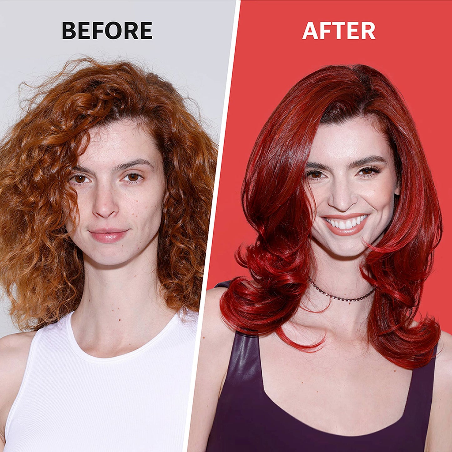 Splat Color Crush Bold Foam Hair Color, Red, 5 oz., Refresh Vivid Colors in Just 10 Minutes, Lasts Up to 10 Washes, Buildable Foam Hair Product, Vegan