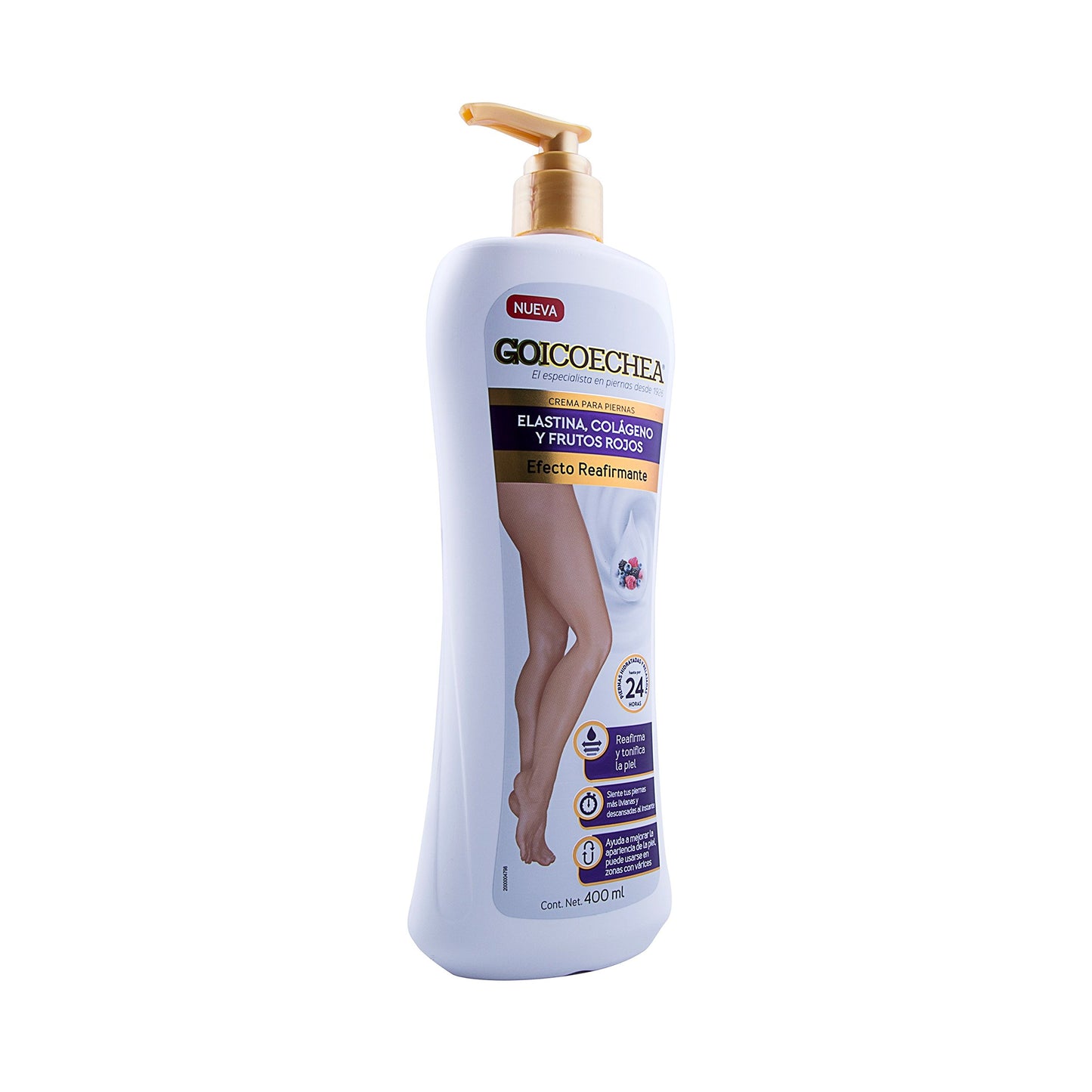 Goicoechea Collagen Lotion Skin Firming, Colageno Efecto Reafirmante for Legs, Body, Arms, 13.5 oz. (Pack of 2)