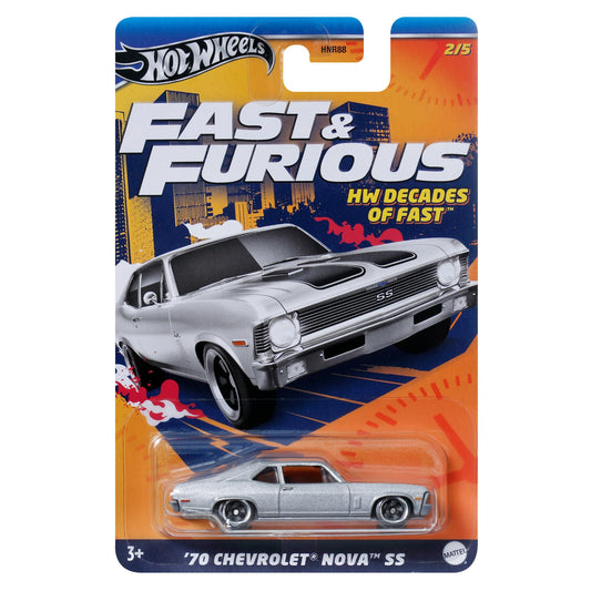 Hot Wheels Collector Vehicle Collection 70 Chevrolet Nova SS