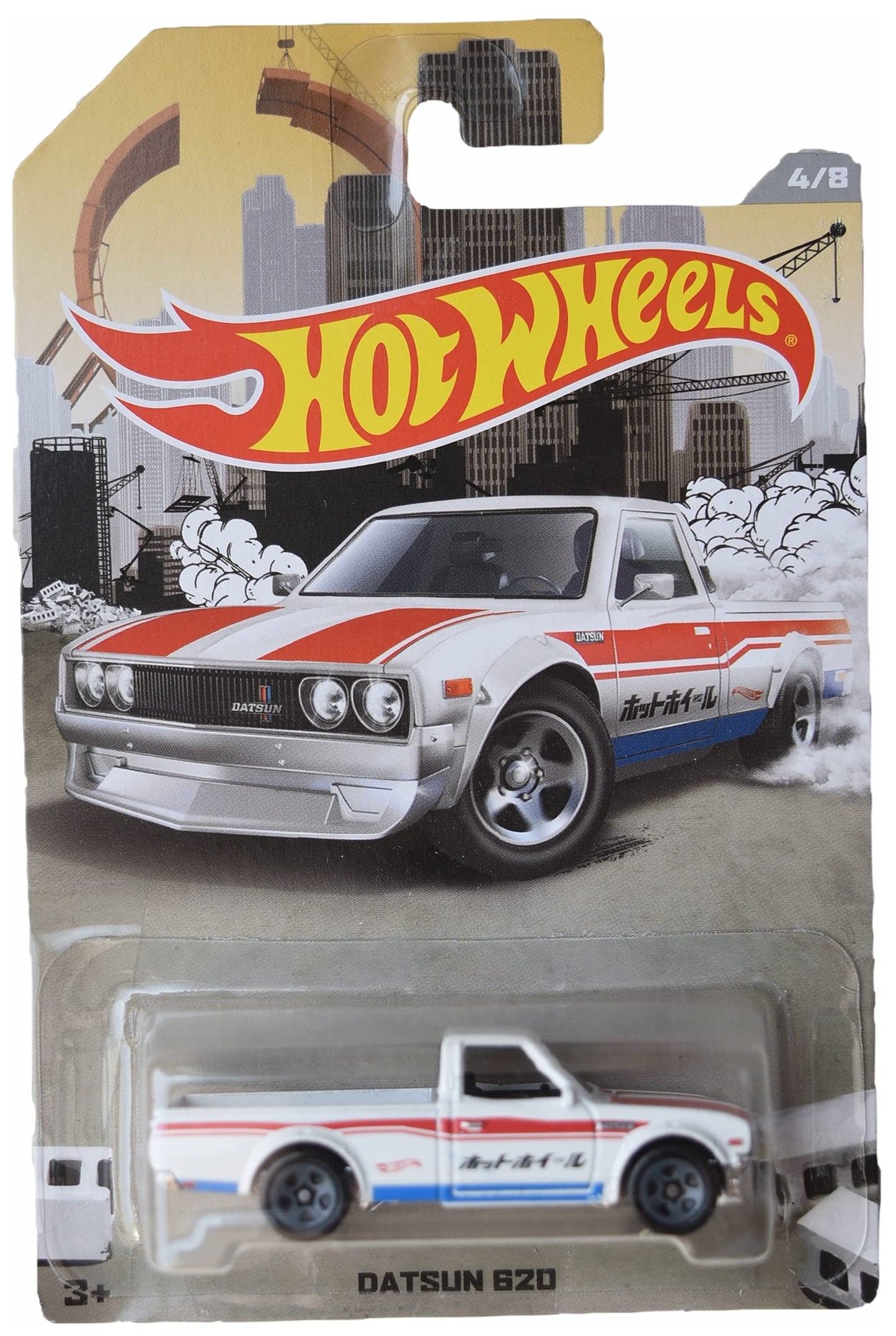 Hot Wheels Datsun 620, [White] 4/8