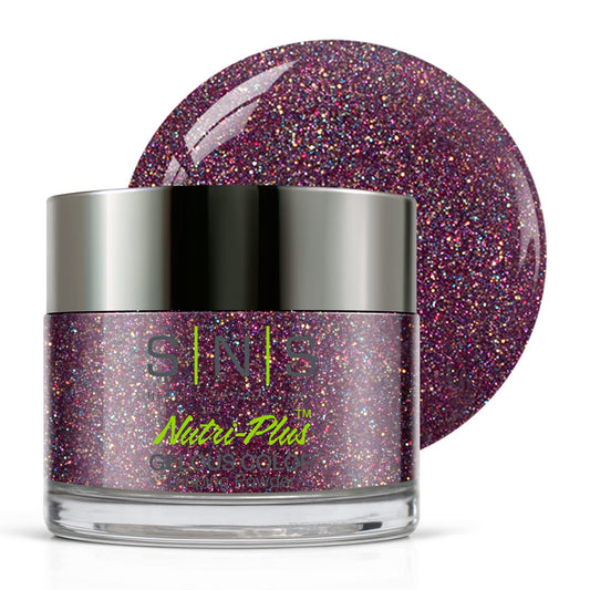 SNS Nail Dip Powder, Gelous Color Dipping Powder - Sugared Aubergine (Purple) - Long-Lasting Acrylic Nail Color & Polish Lasts 14 Days - Low-Odor & No Beauty & Personal Care SNS Healthy Natural Nails