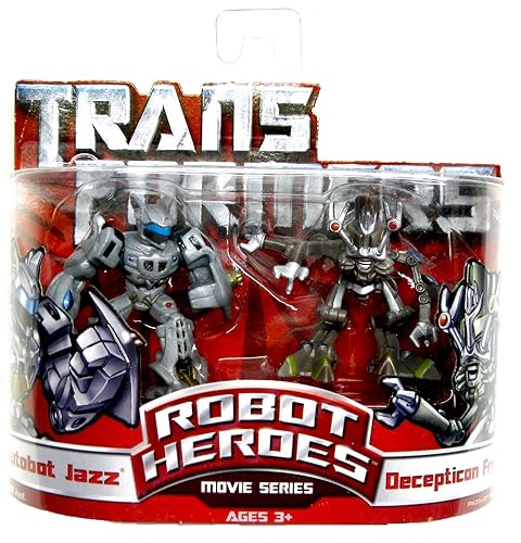 Transformers Robot Heroes Autobot Jazz VS. Decepticon Frenzy