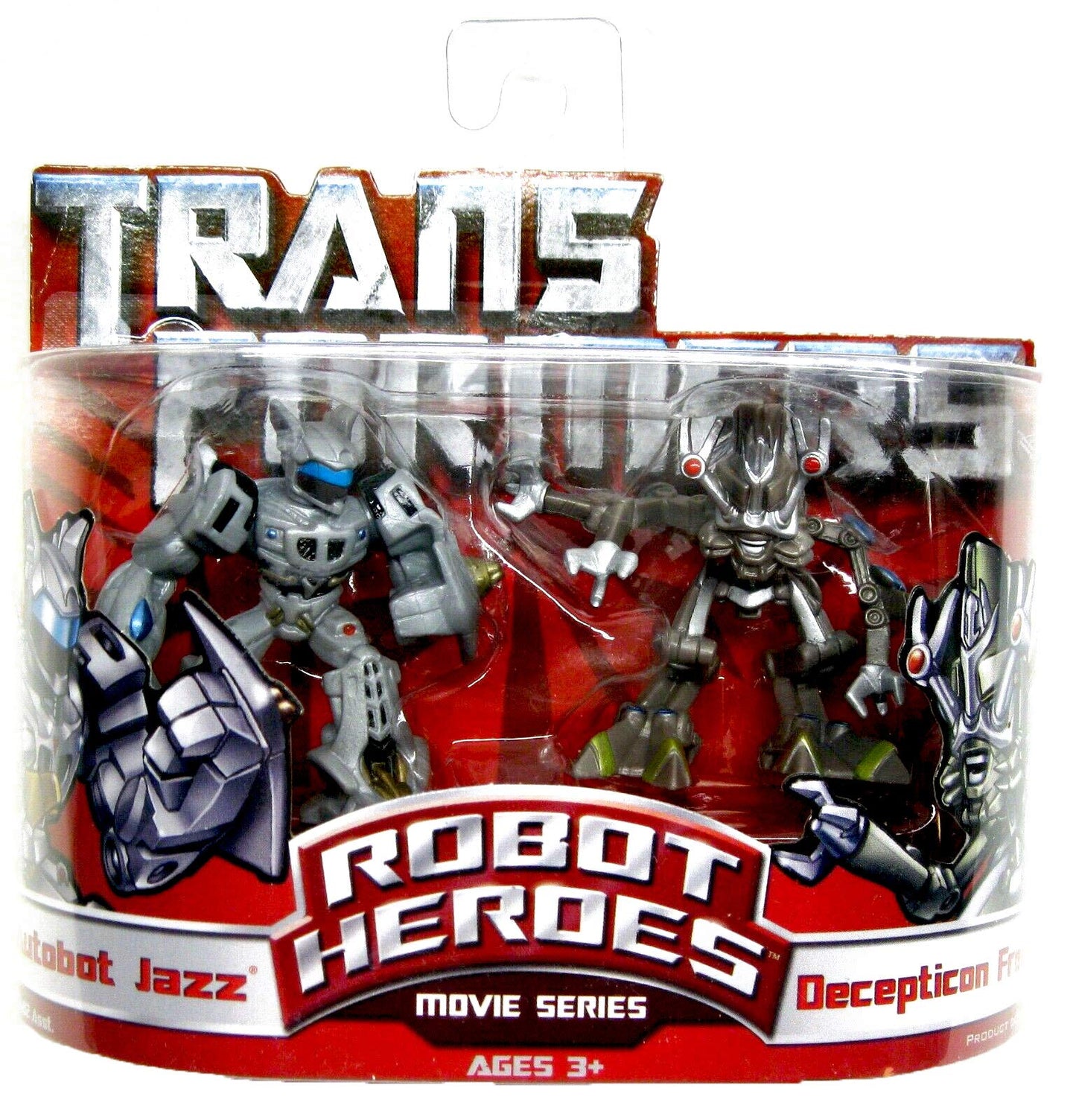 Transformers Robot Heroes Autobot Jazz VS. Decepticon Frenzy