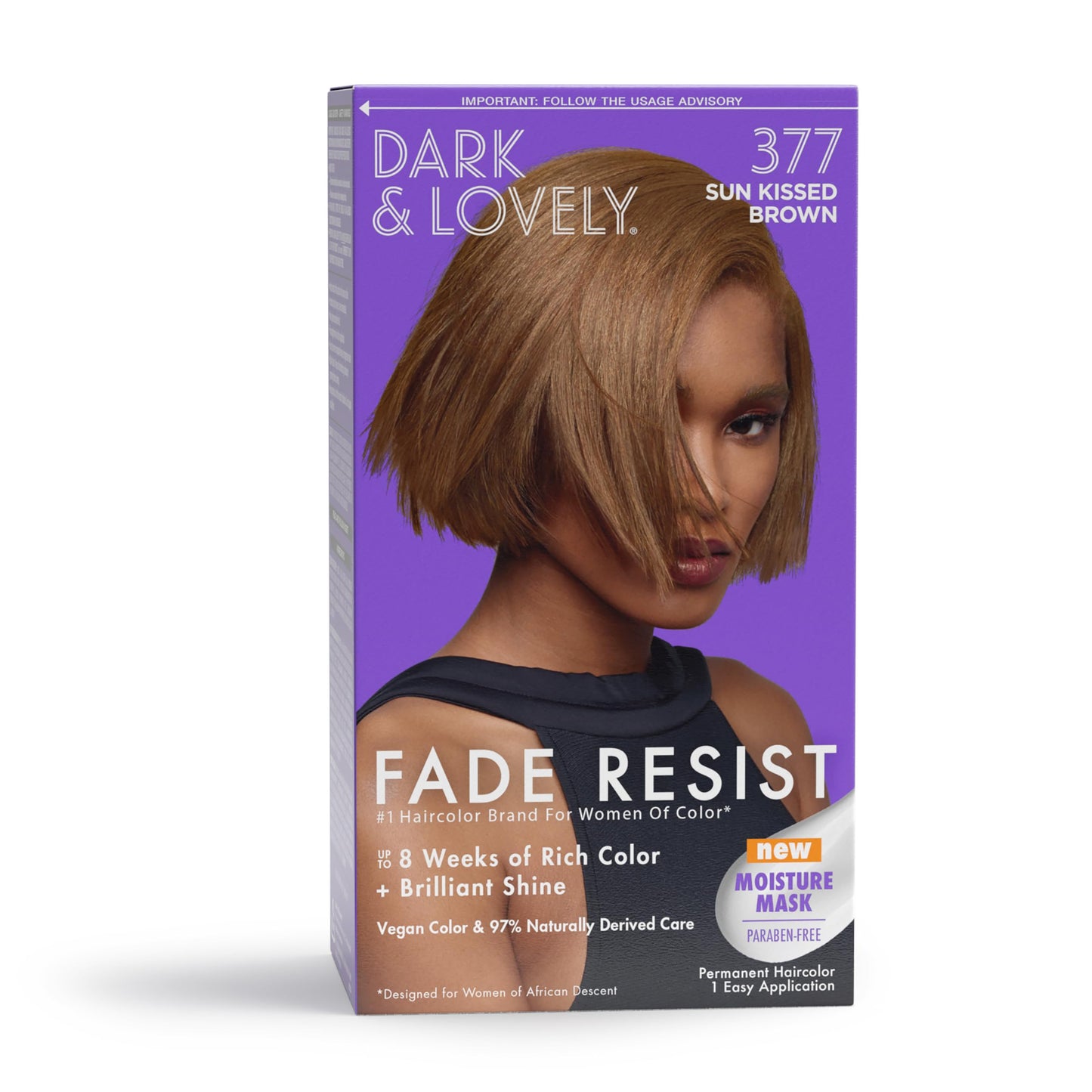 SoftSheen-Carson Dark and Lovely Fade Resist Rich Conditioning Color, Sunkissed Brown 377