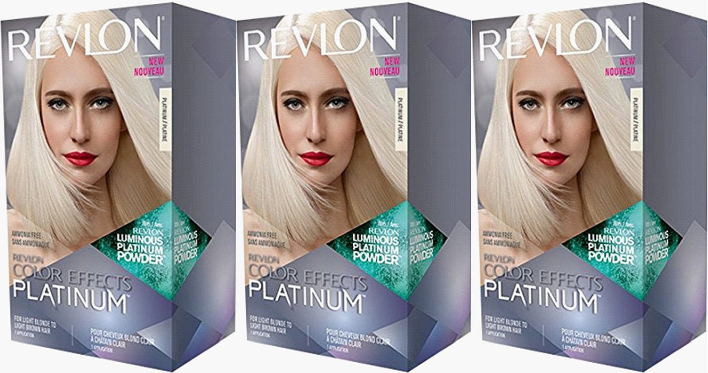 Revlon Colorsilk Color Effects Highlights, Platinum, 3 Count