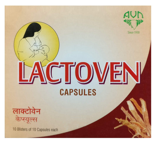 Lactoven Capsules 120 Nos. - Ayurvedic Product - AVN Ayurvedic Beauty and Personal Care avn