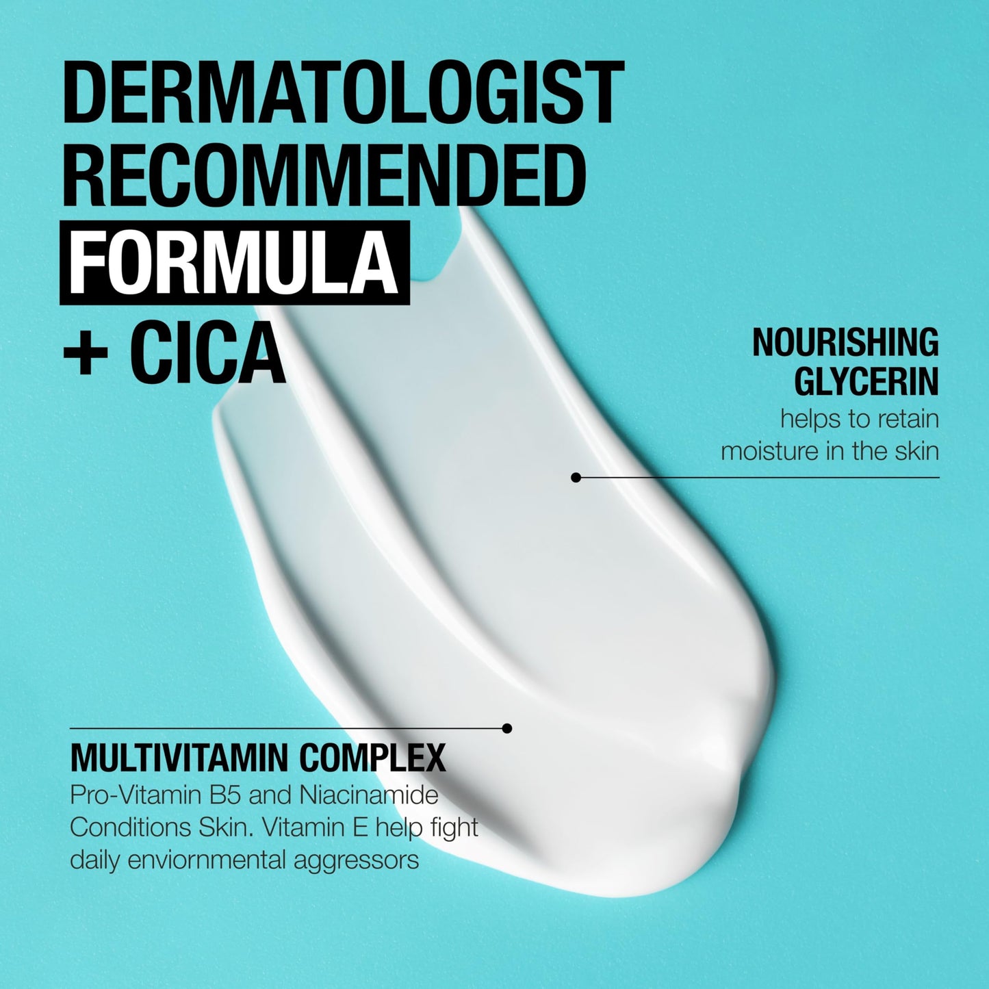 Neutrogena Fragrance Free Daily Facial Moisturizer, Face & Neck Moisturizer for Sensitive Skin with Vitamin B3, Pro-Vitamin B5 & Vitamin E Supports