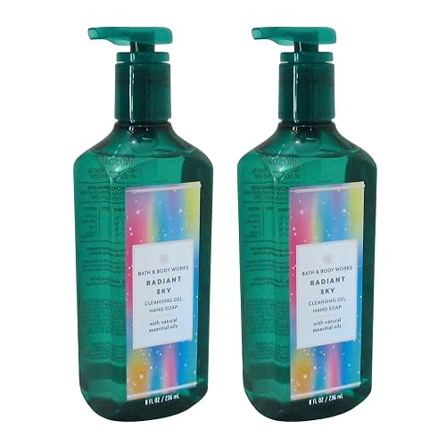 Bath & Body Works Gel Hand Soap 2-Pack 8oz/236mL Each (Radiant Sky)