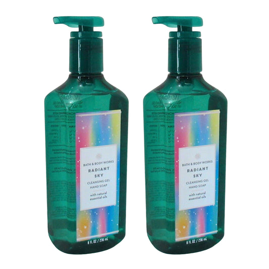 Bath & Body Works Gel Hand Soap 2-Pack 8oz/236mL Each (Radiant Sky)