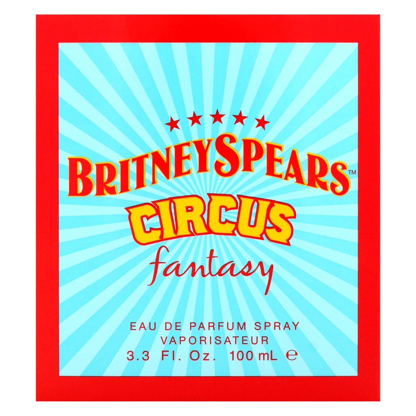 Britney Spears Circus Fantasy Eau De Parfum Spray for Women, 3.3 Ounce