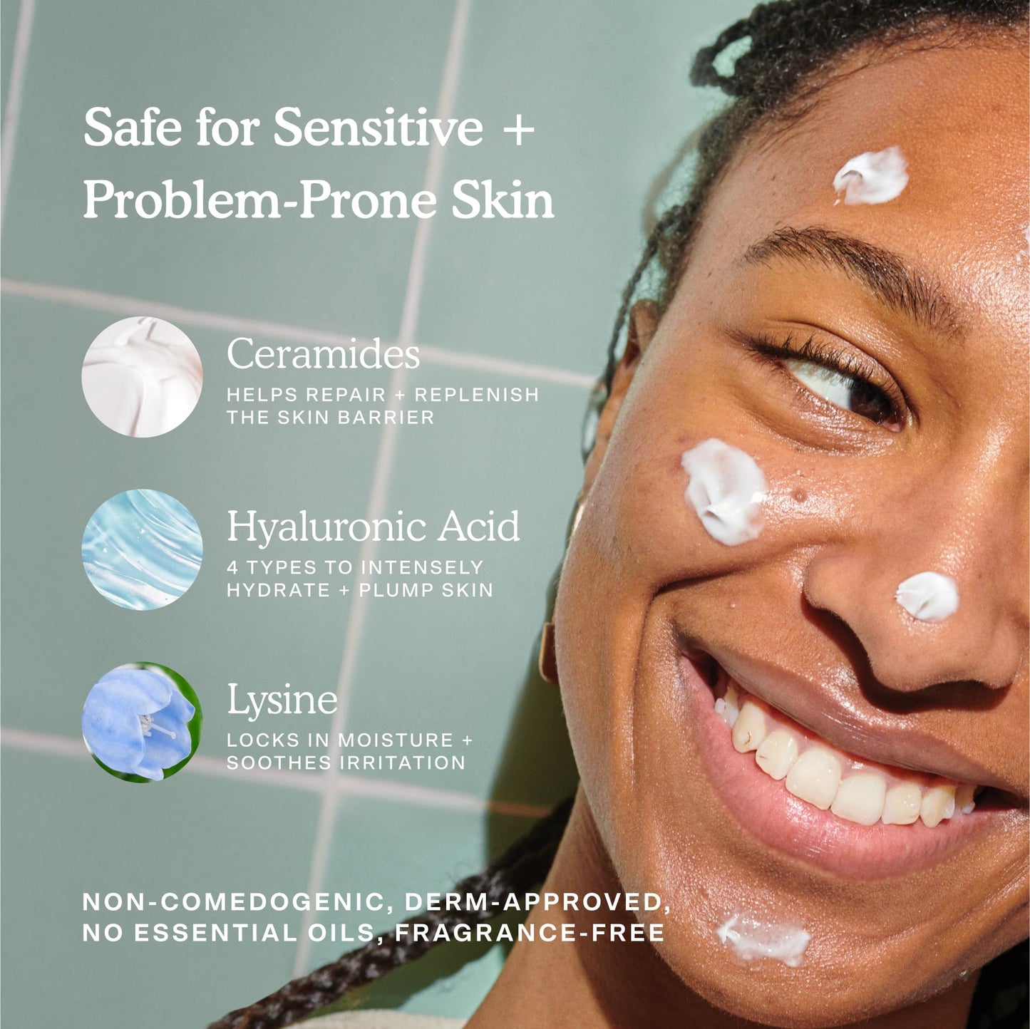 Tower 28 SOS Recovery Face Cream - Hydrating Face Moisturizer with Hyaluronic Acid + Ceramides - Skin Barrier Repair Moisturizer Reduces Redness + Beauty and Personal Care Tower 28