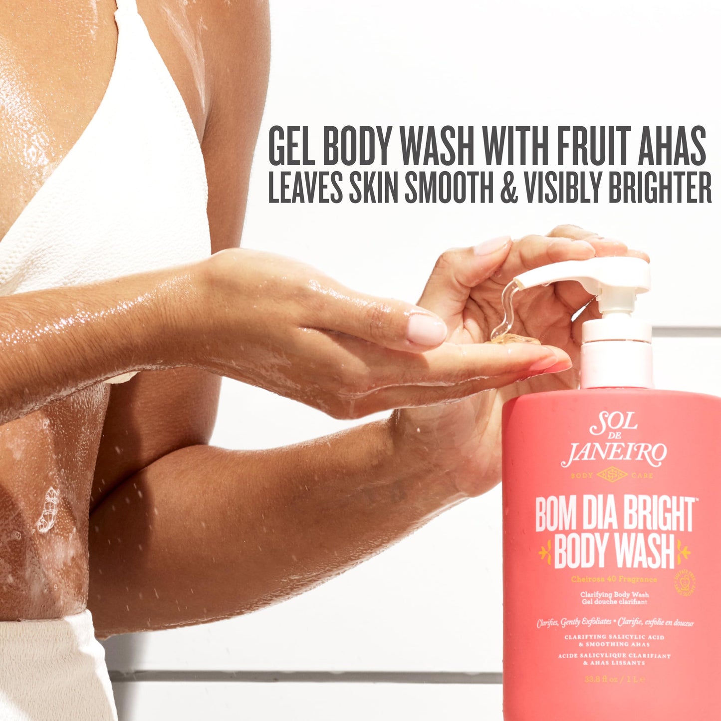 Sol de Janeiro Bom Dia Bright Body Wash - 1L Jumbo Size with Pump Beauty and Personal Care Sol de Janeiro